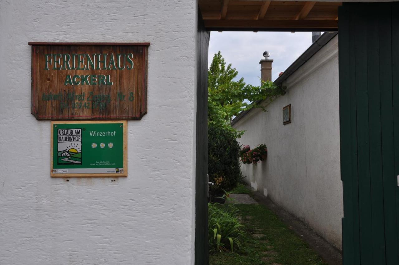 Ferienhaus Ackerl Mitterretzbach Exterior photo